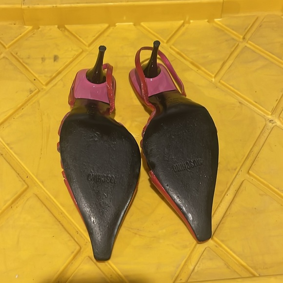 MOSCHINO Slingback Pumps. Size 37 - Picture 5 of 8